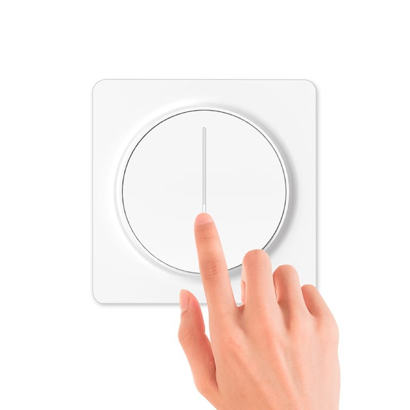 Smart Dimmer Switch, Tuya Smart WiFi Light Switch, Remote Control Smart Touch Dimmer Wall Switch